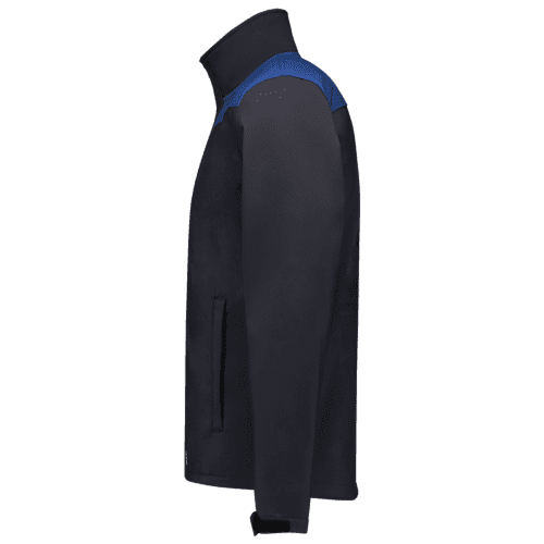 Tricorp softshell jacket Bicolor seams - navy/royal blue detail 3