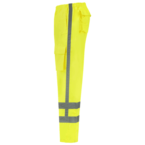 Tricorp regenbroek RWS - fluor yellow detail 3