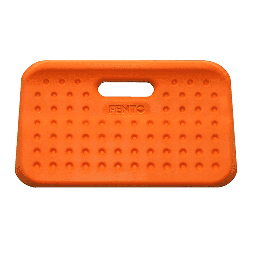 Fento Board been-/kniebeschermer, oranje/zwart detail 3