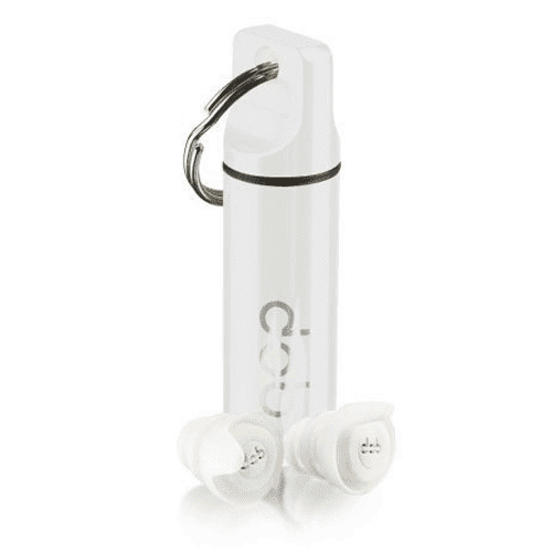 dOb reusable earplug, white series detail 3