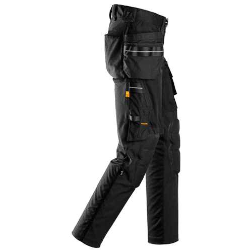 Snickers work trousers AllroundWork stretch 6590 - black detail 4