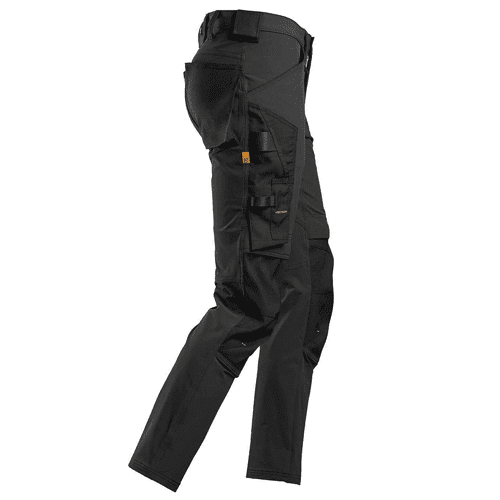 Snickers work trousers Full Stretch 6371 - black detail 4
