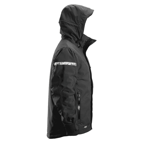Snickers AllroundWork waterproof 37.5 insulated jacket 1102 - black detail 4