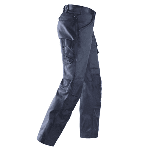 Snickers work trousers DuraTwill 3312 - navy detail 4