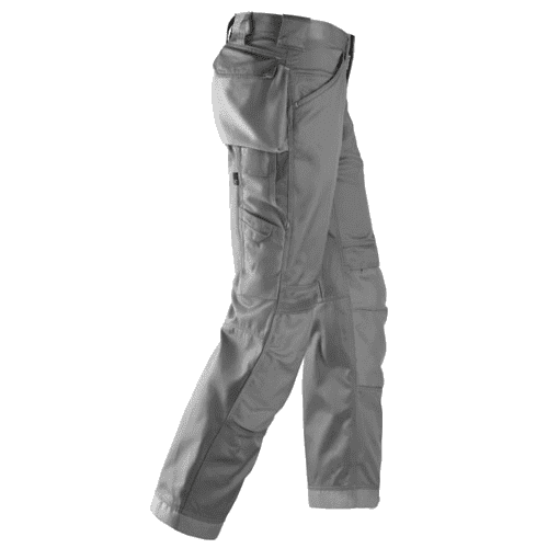 Snickers work trousers DuraTwill 3312 - grey detail 4