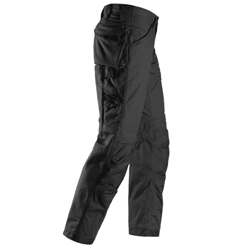 Snickers work trousers Canvas+ 3314 - black detail 4