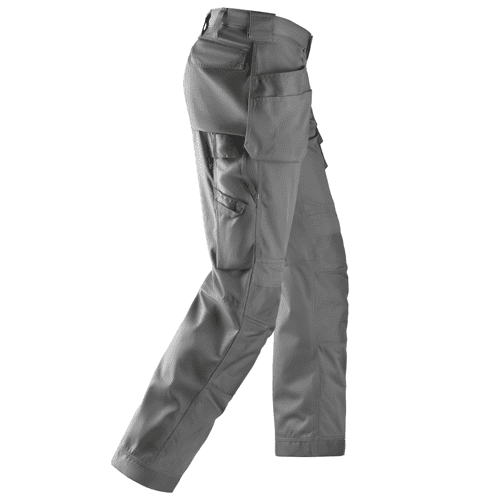 Snickers work trousers CoolTwill 3211 - grey detail 4