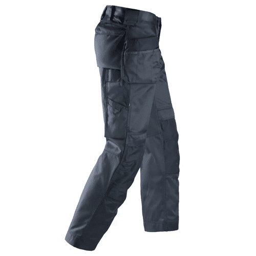 Snickers work trousers DuraTwill 3212 - navy detail 4