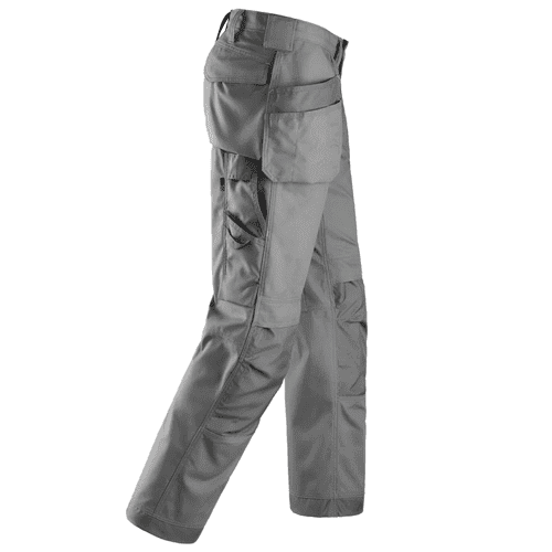 Snickers work trousers Canvas+ 3214 - grey detail 4