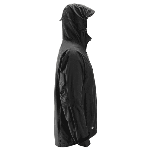 Snickers AllroundWork waterproof shell jacket 1303 - black detail 4