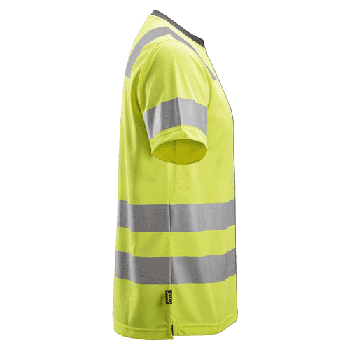 Snickers AllroundWork High Visibility T-shirt 2530 - yellow detail 4