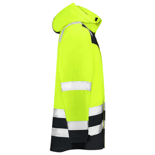 Tricorp parka High Vis bicolor - fluor yellow-ink detail 4