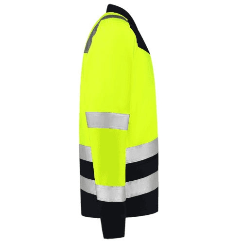 Tricorp softshell High Vis bicolor - fluor yellow-ink detail 4