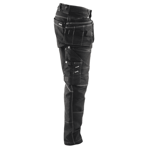 Blåkläder work trousers 1990 - black detail 4