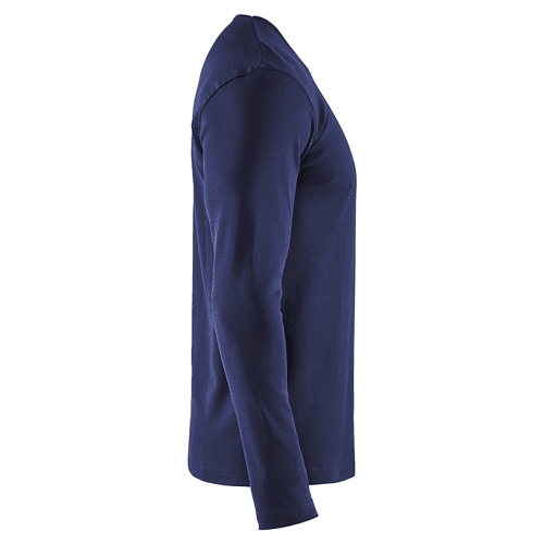Blåkläder long-sleeved T-shirt 3314 - navy blue detail 4