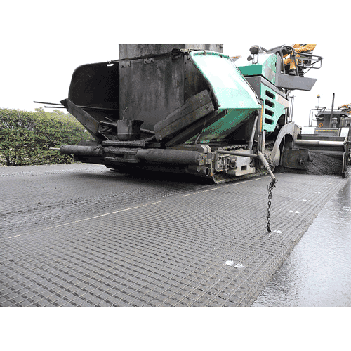 Huesker HaTelit asfaltwapening C 40/17 150x5m p/m² detail 4