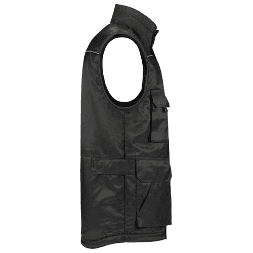Tricorp body warmer Industry - black detail 4