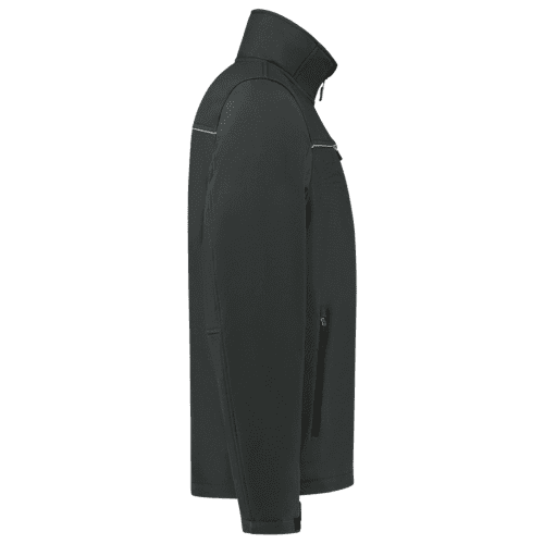Tricorp soft shell jacket - dark grey detail 4