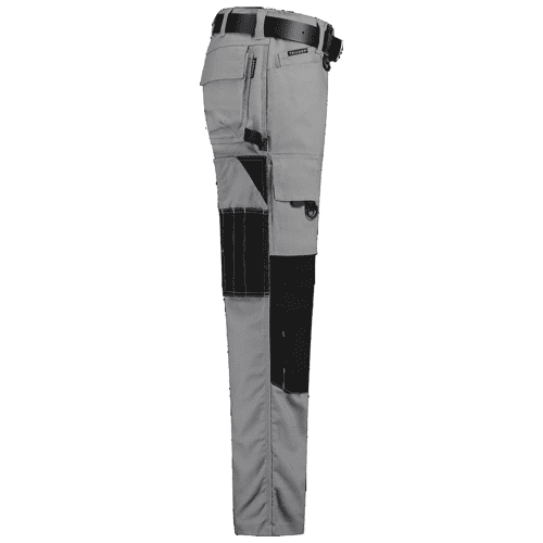 Tricorp work trousers Cordura Canvas TWC2000 - grey/black detail 4