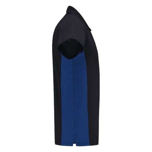 Tricorp poloshirt Bicolor - navy/royal blue detail 4