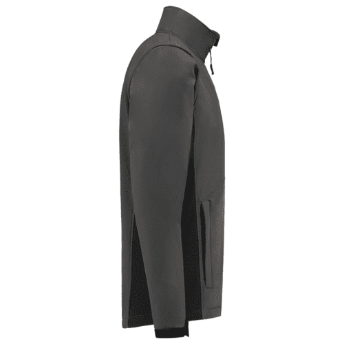 Tricorp soft Shell jacket bi-color - dark grey/black detail 4