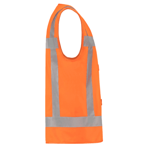 High visibility waistcoat - orange (V-RWS) detail 4