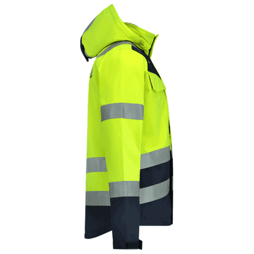 Tricorp multi-standard bi-colour softshell jacket, yellow ink, size XL detail 4