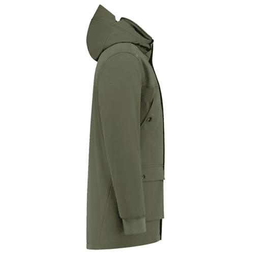 Tricorp winter parka Softshell Rewear - army detail 4