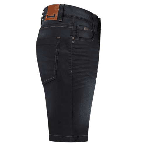 Tricorp short work trousers Jeans Premium Stretch - denim blue detail 4