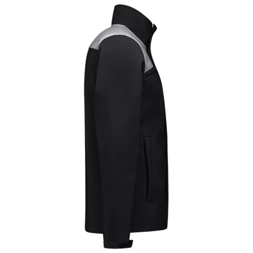 Tricorp softshell jacket Bicolor seams - black/grey detail 4