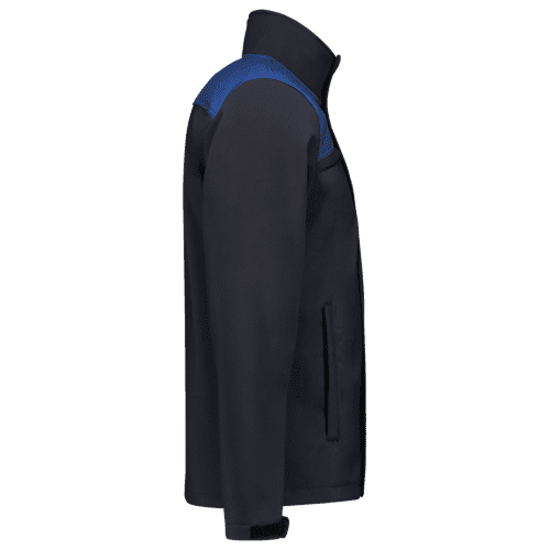Tricorp softshell jacket Bicolor seams - navy/royal blue detail 4