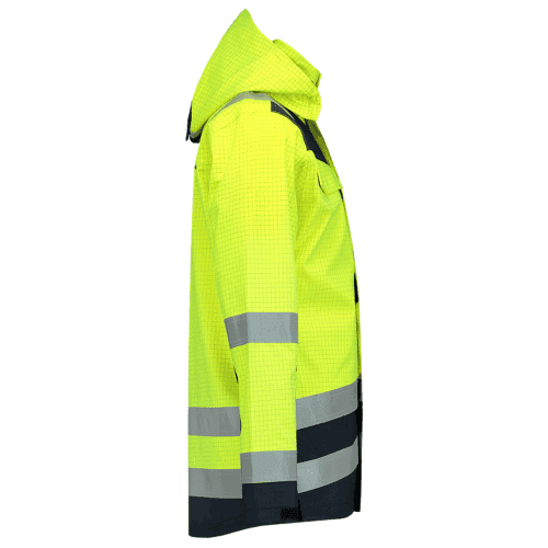 Tricorp parka Multinorm bi-colour yellow-ink detail 4