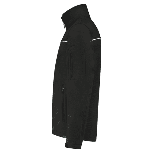 Tricorp softshell luxury Rewear jacket - black detail 4